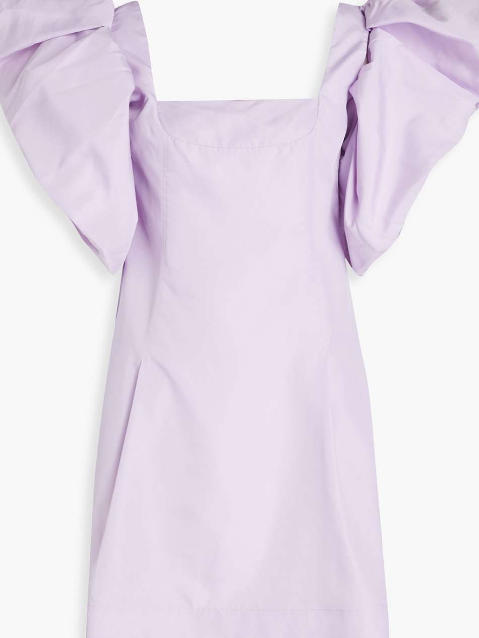 convertible taffeta mini dress