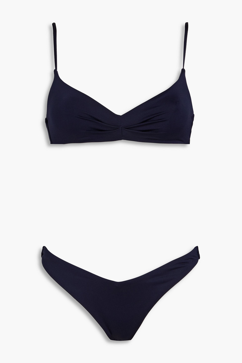 Zimmermann Triangle Bikini In Navy