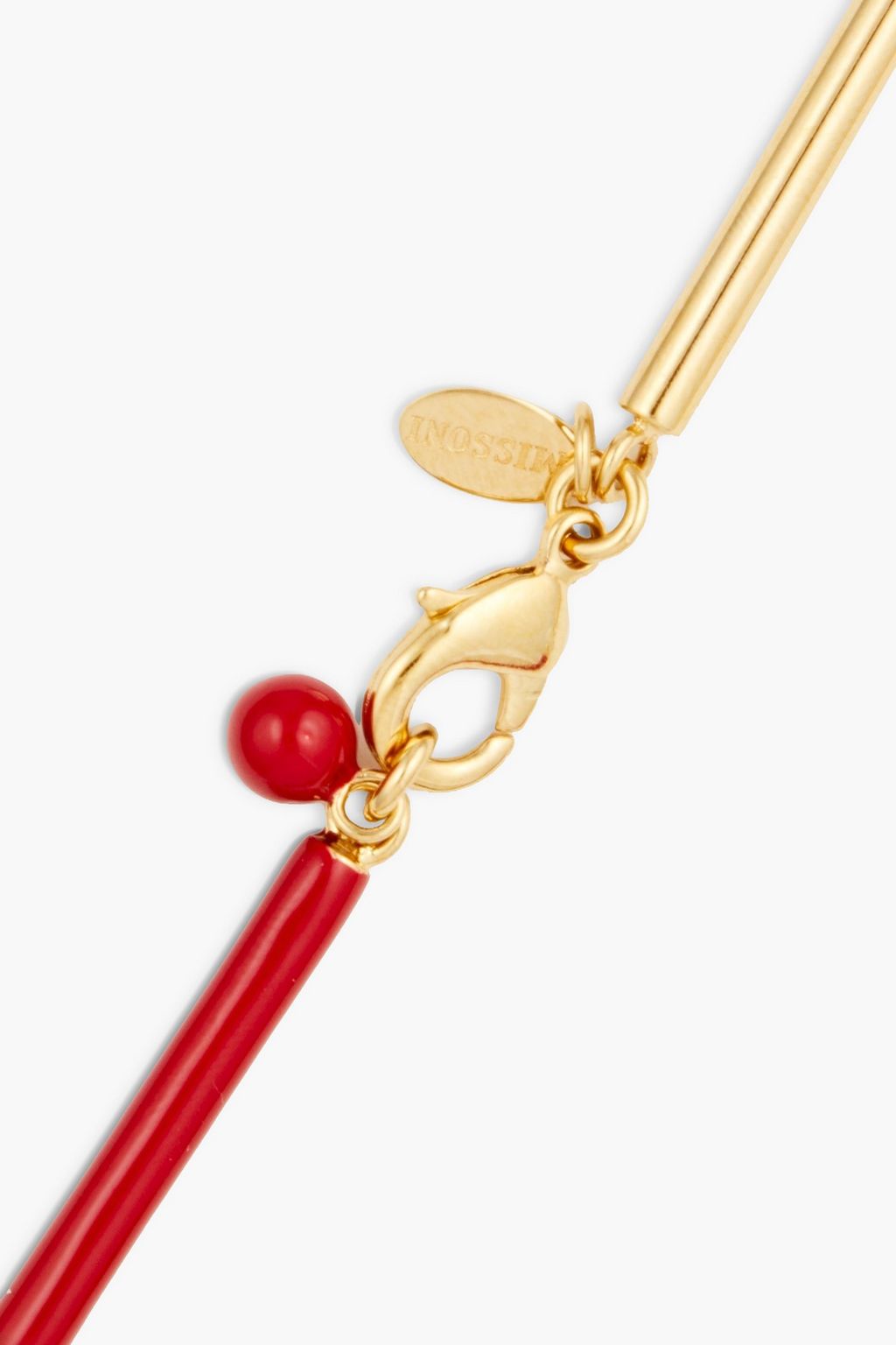 MISSONI Beaded gold-tone and enamel bracelet