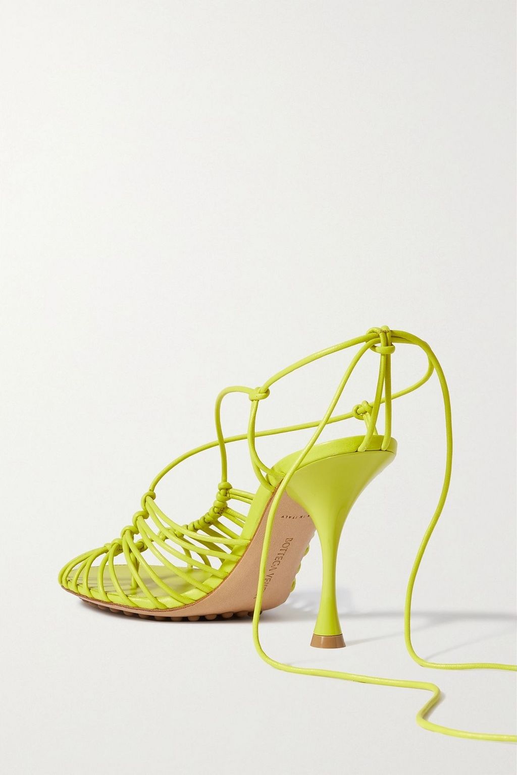 BOTTEGA VENETA Knotted leather sandals
