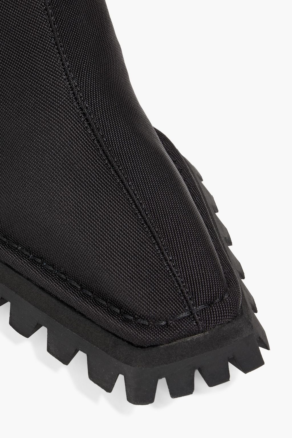 Black Parker woven Chelsea boots 