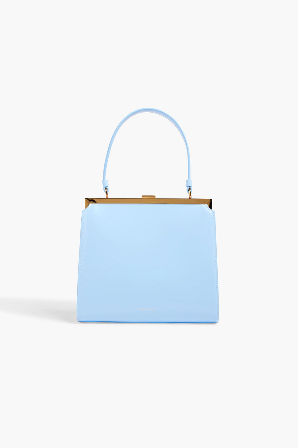 mansur gavriel - leather tote - blue - onesize