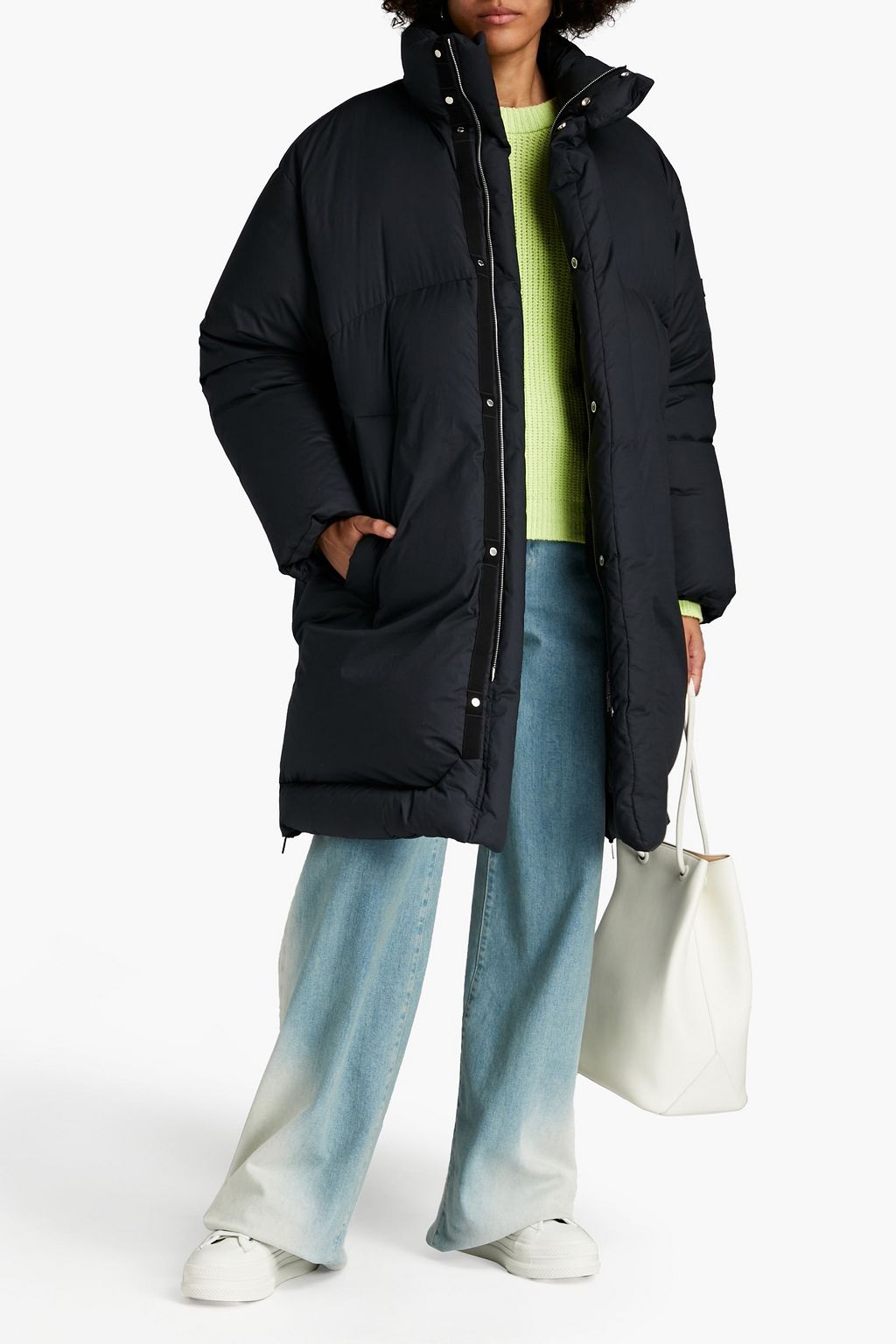 AMBUSH Quilted cotton-taffeta down jacket