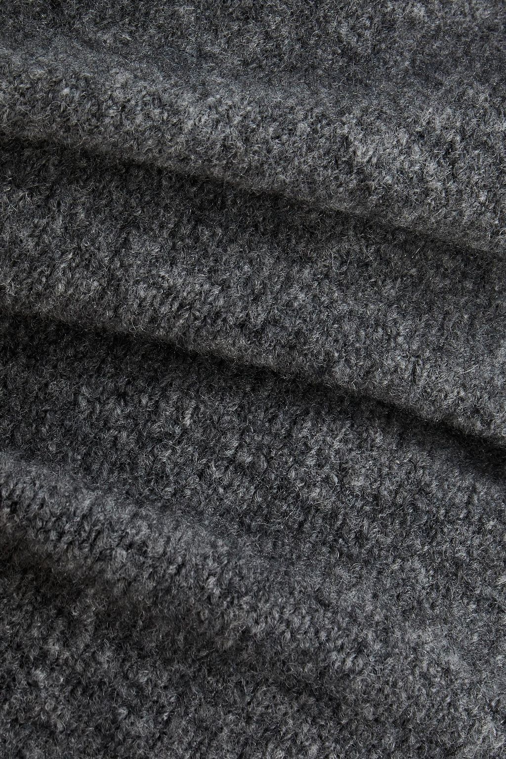 PROENZA SCHOULER Asymmetric mélange knitted turtleneck sweater