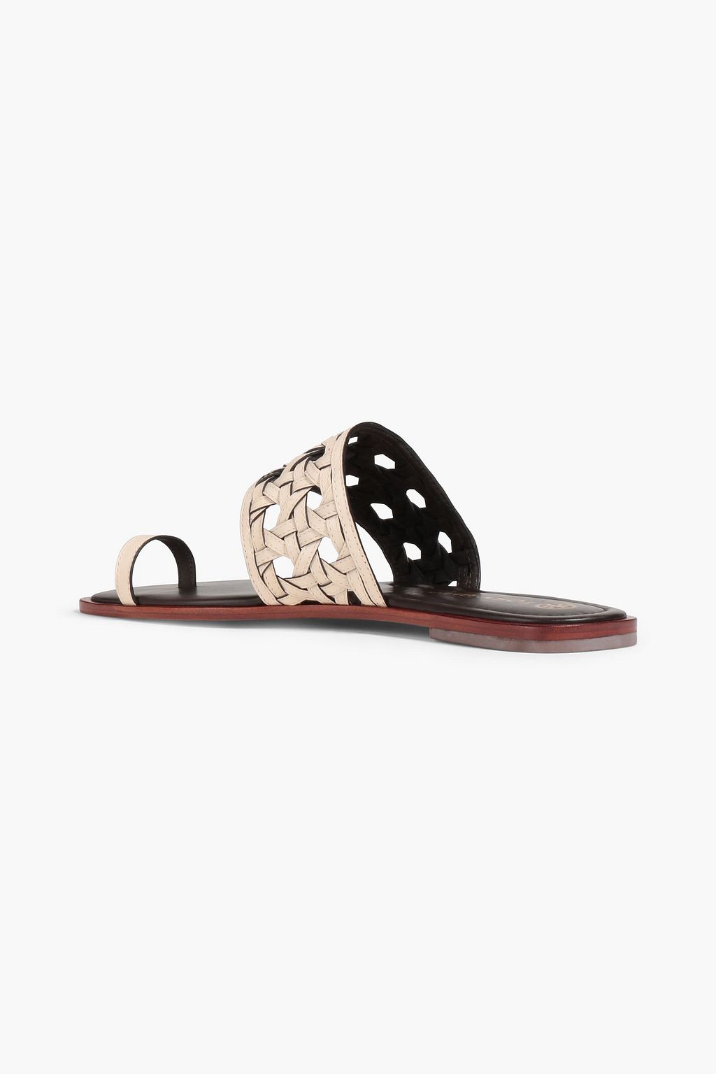 TORY BURCH Macramé leather sandals