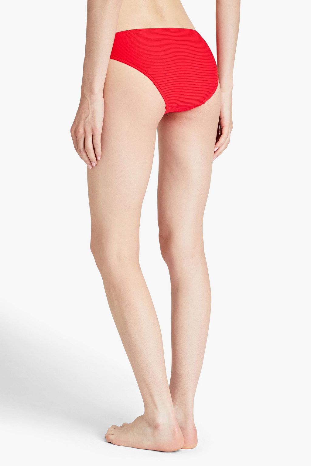 SEAFOLLY سروال بكيني بخصر متوسط الارتفاع بتصميم مضلّع