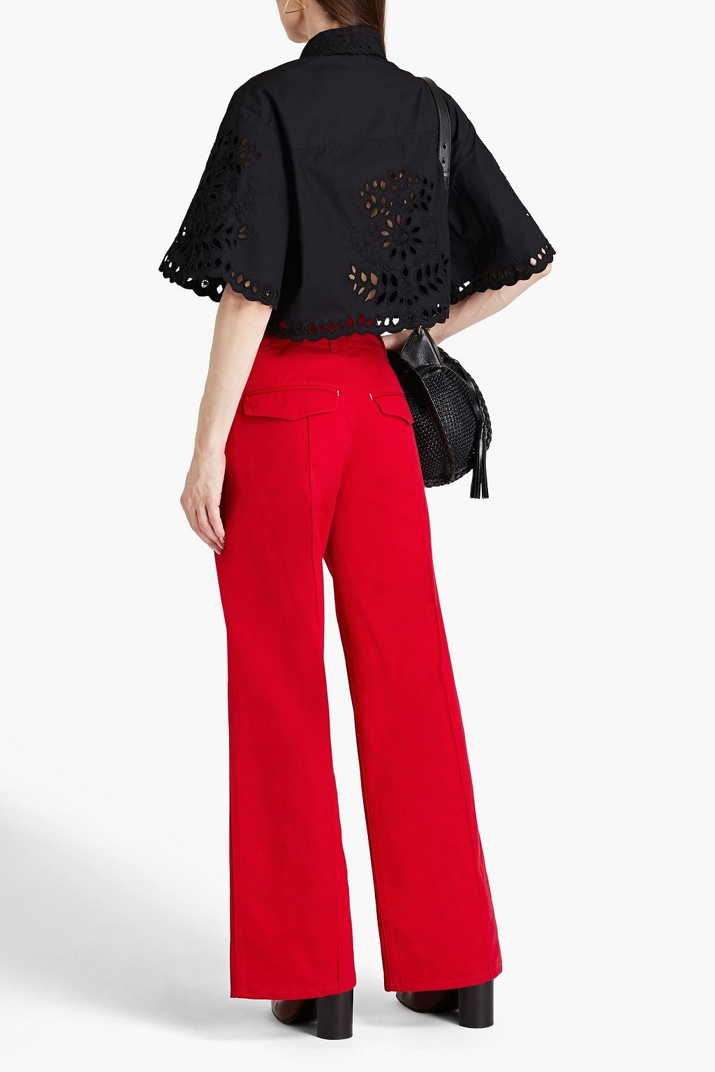 ISABEL MARANT Dilemony high-rise wide-leg jeans