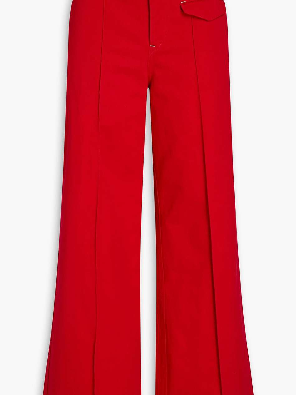 dilemony high-rise wide-leg jeans