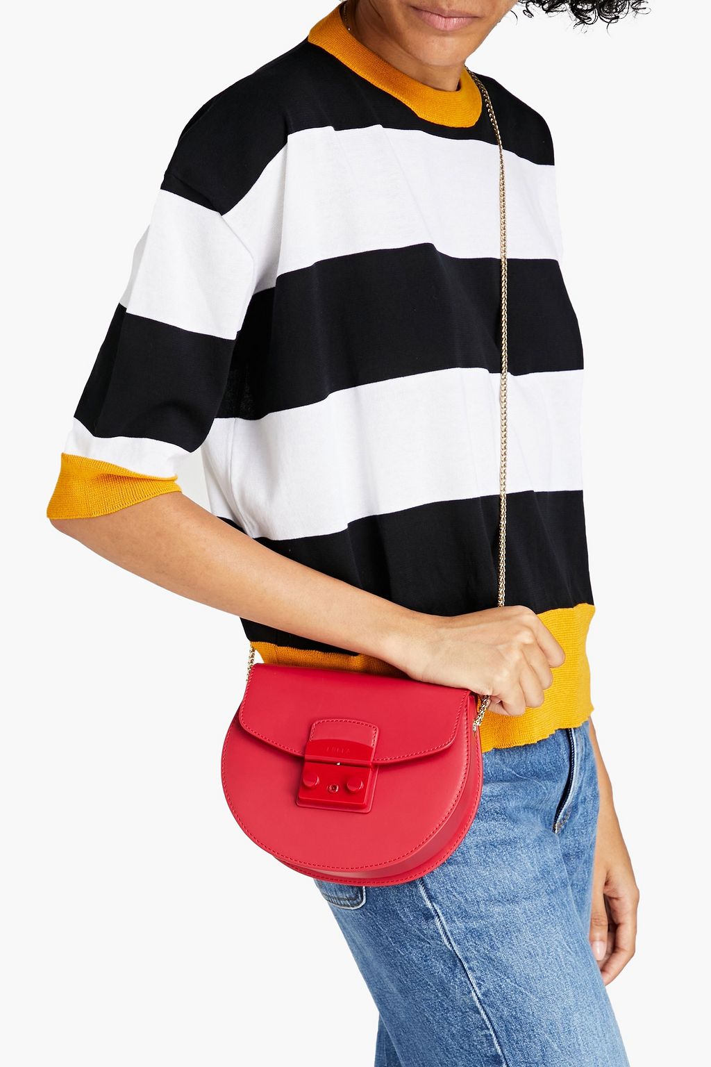 FURLA Metropolis Mini leather shoulder bag