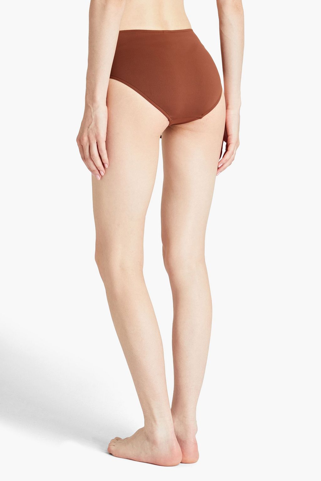 SEAFOLLY 매듭 디테일 하이라이즈 비키니 브리프