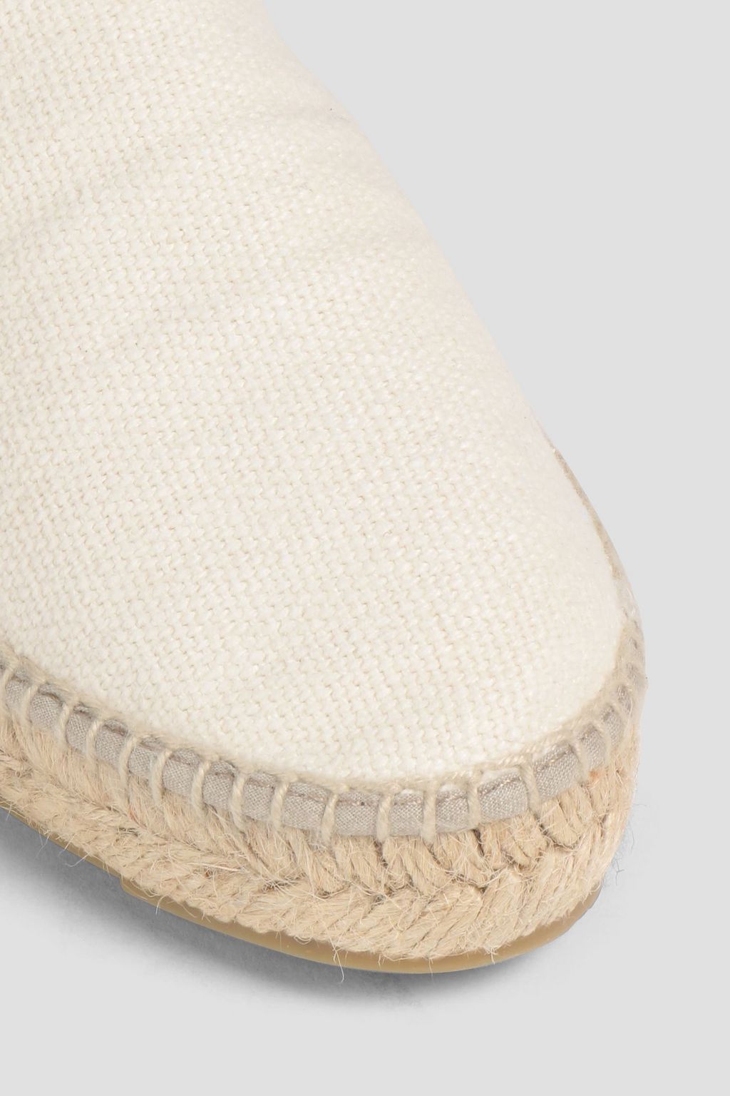 MANEBÍ Embroidered canvas espadrilles