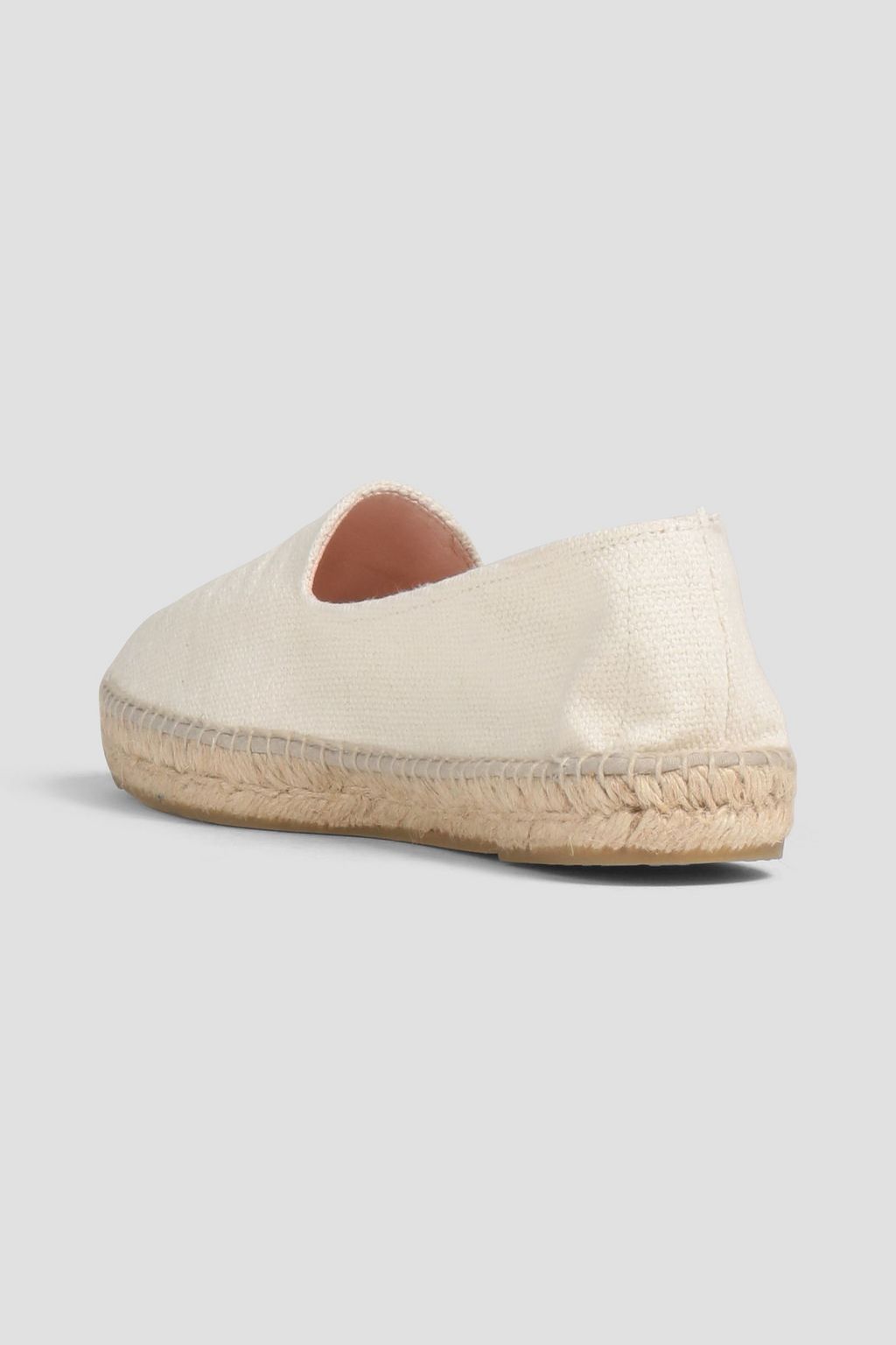 MANEBÍ Embroidered canvas espadrilles