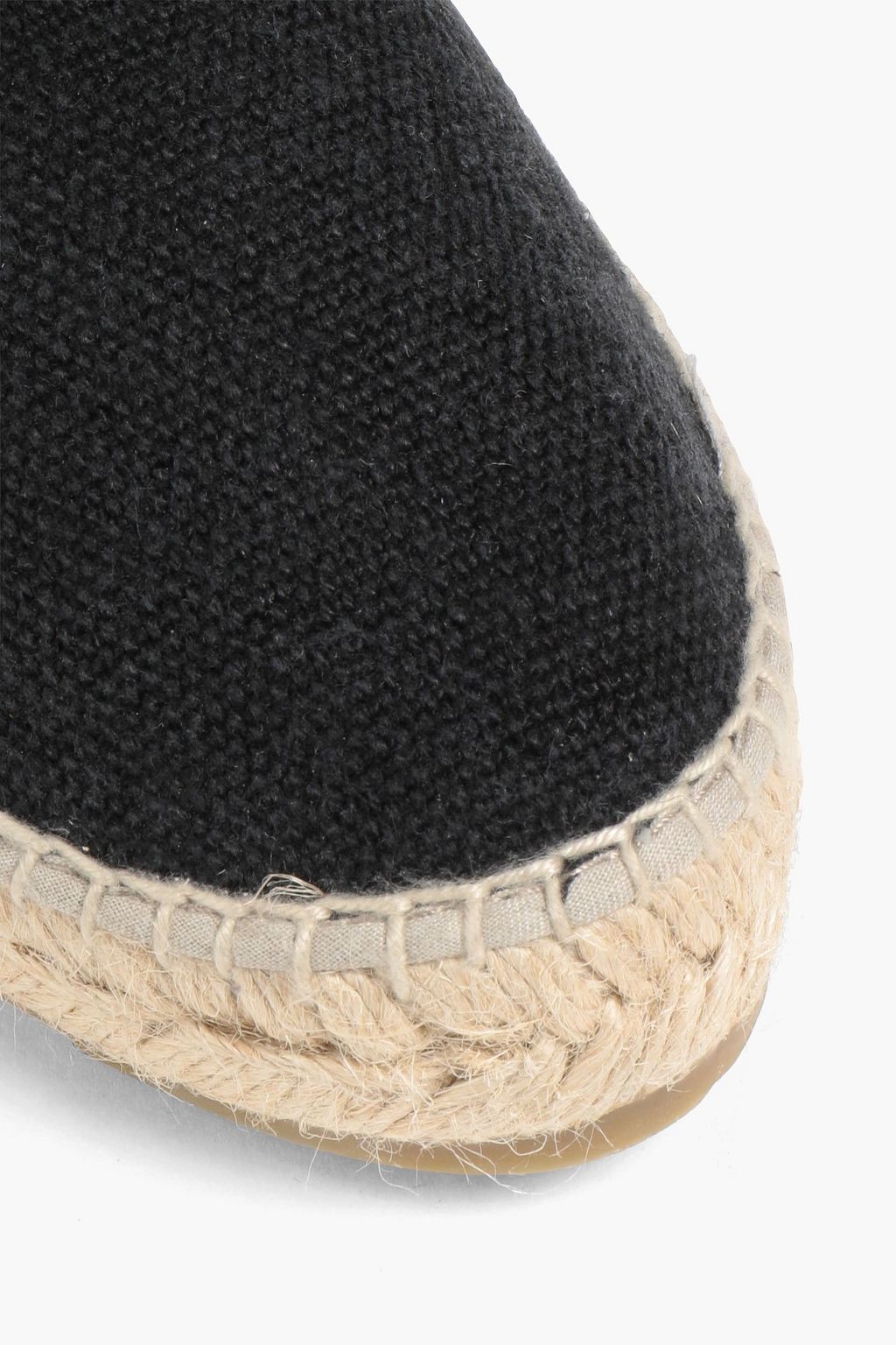 MANEBÍ Embroidered canvas espadrilles