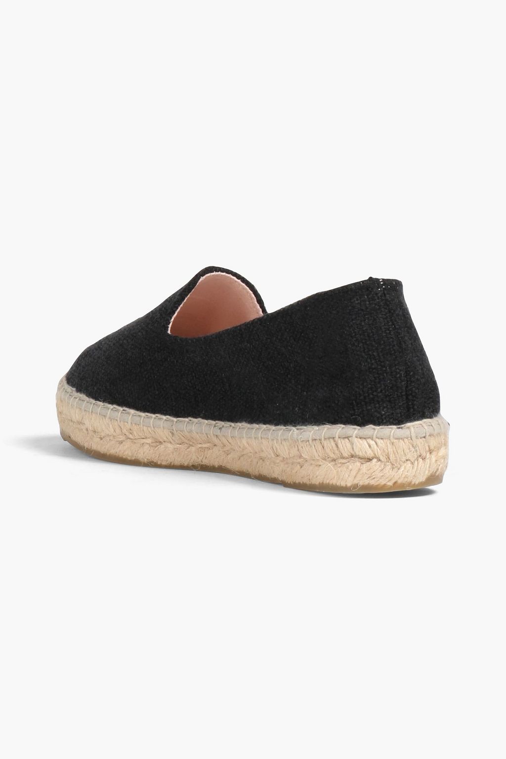 MANEBÍ Embroidered canvas espadrilles