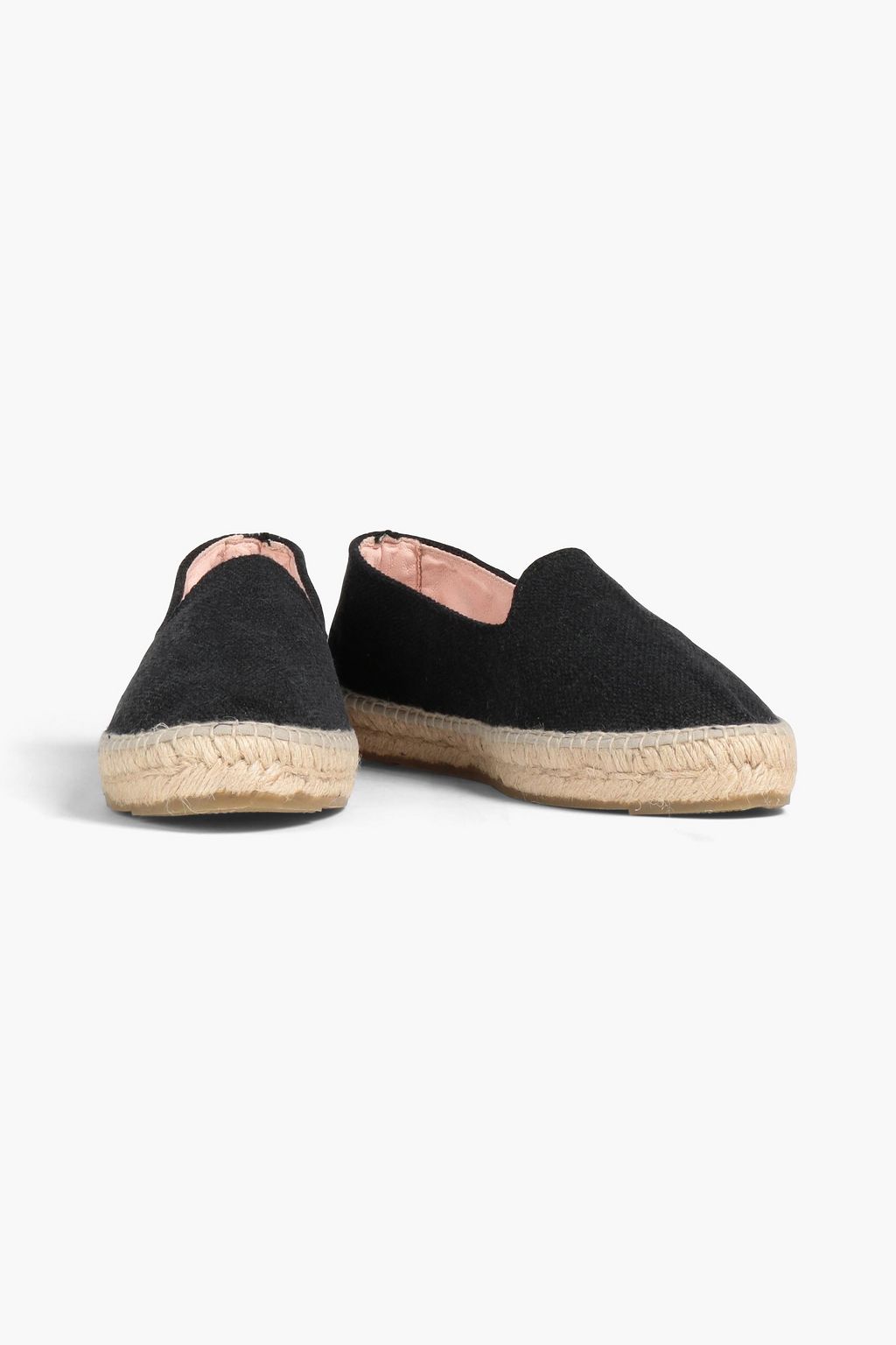 MANEBÍ Embroidered canvas espadrilles