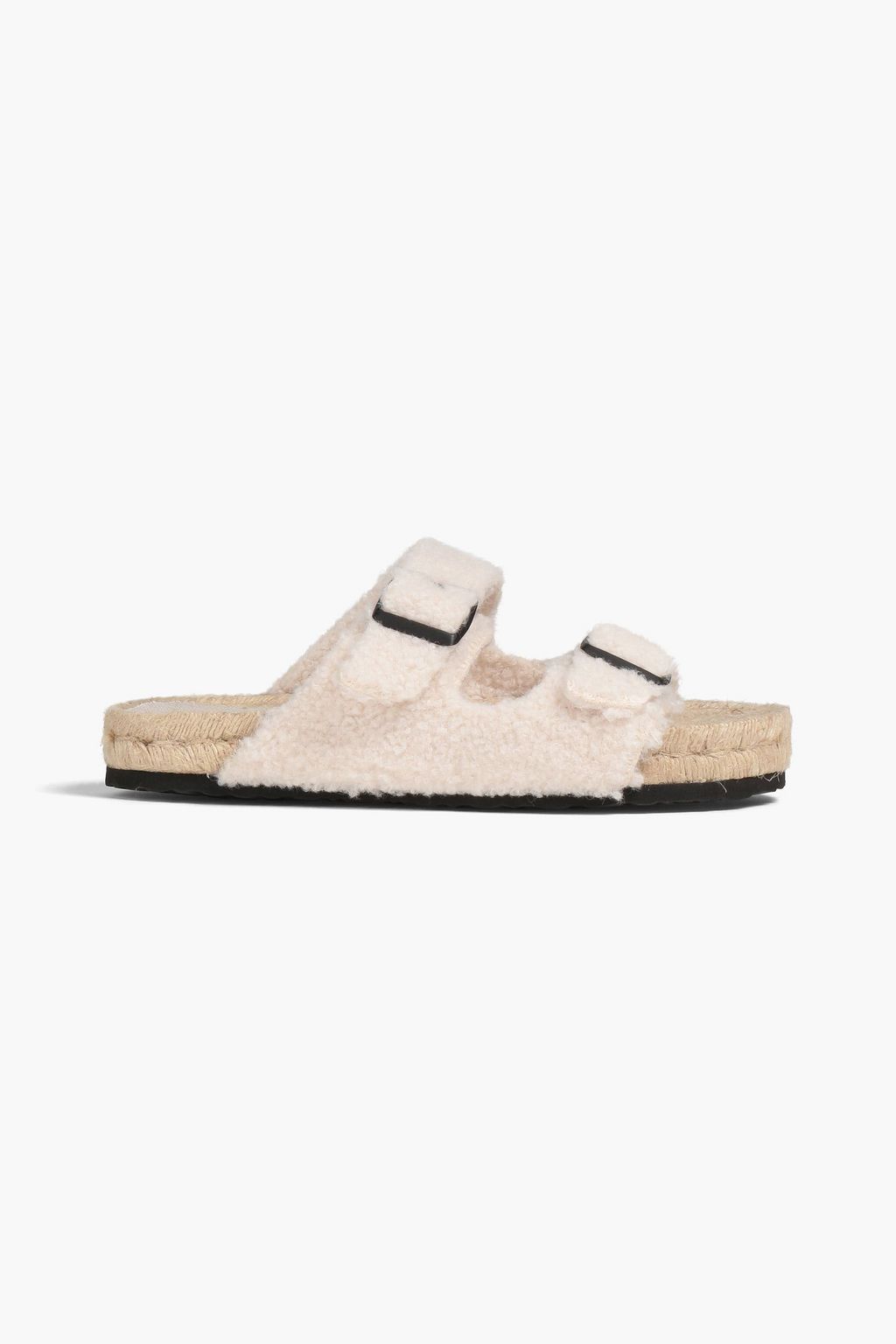 platform espadrille slides