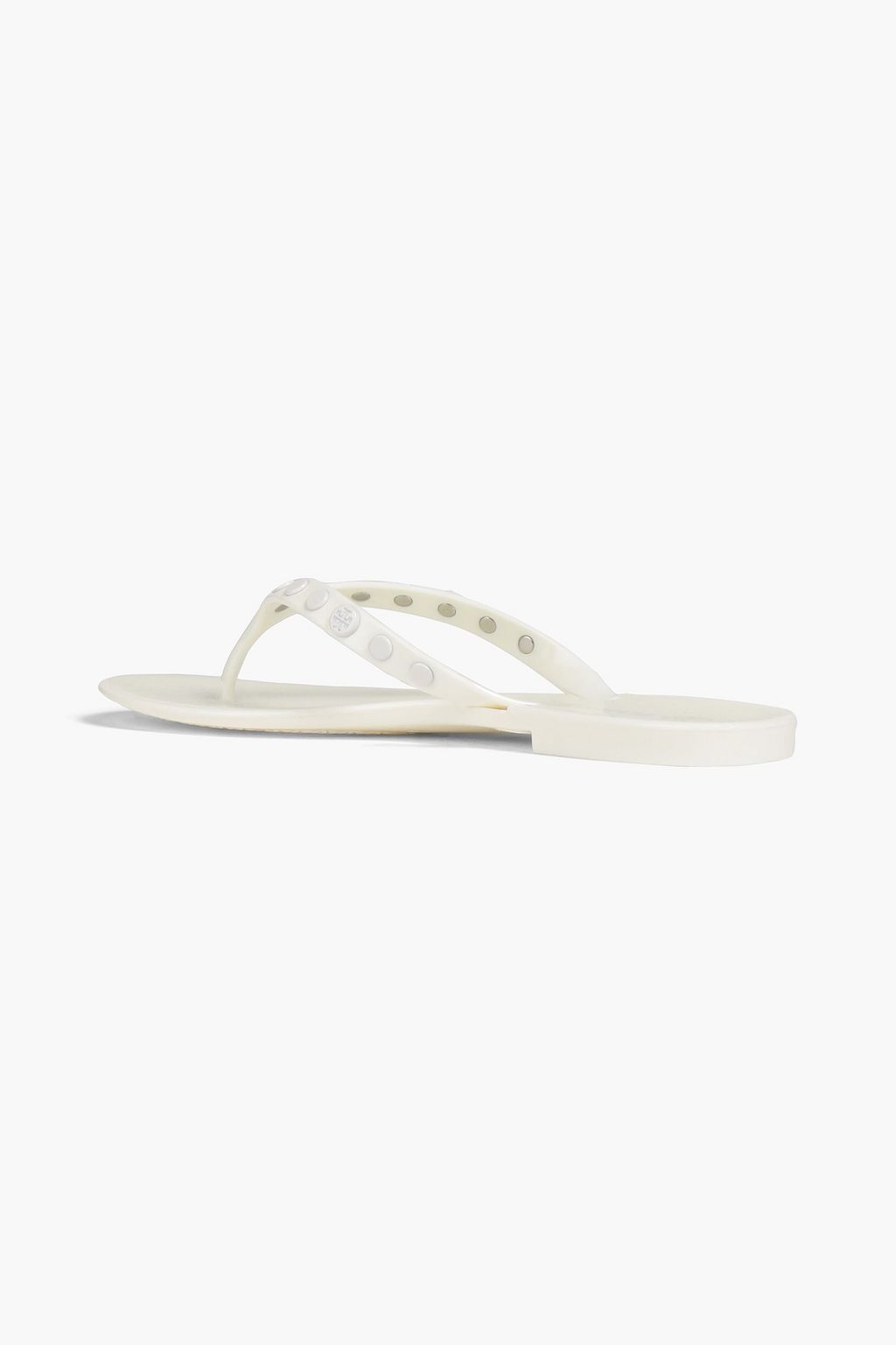 TORY BURCH Studded PVC flip flops