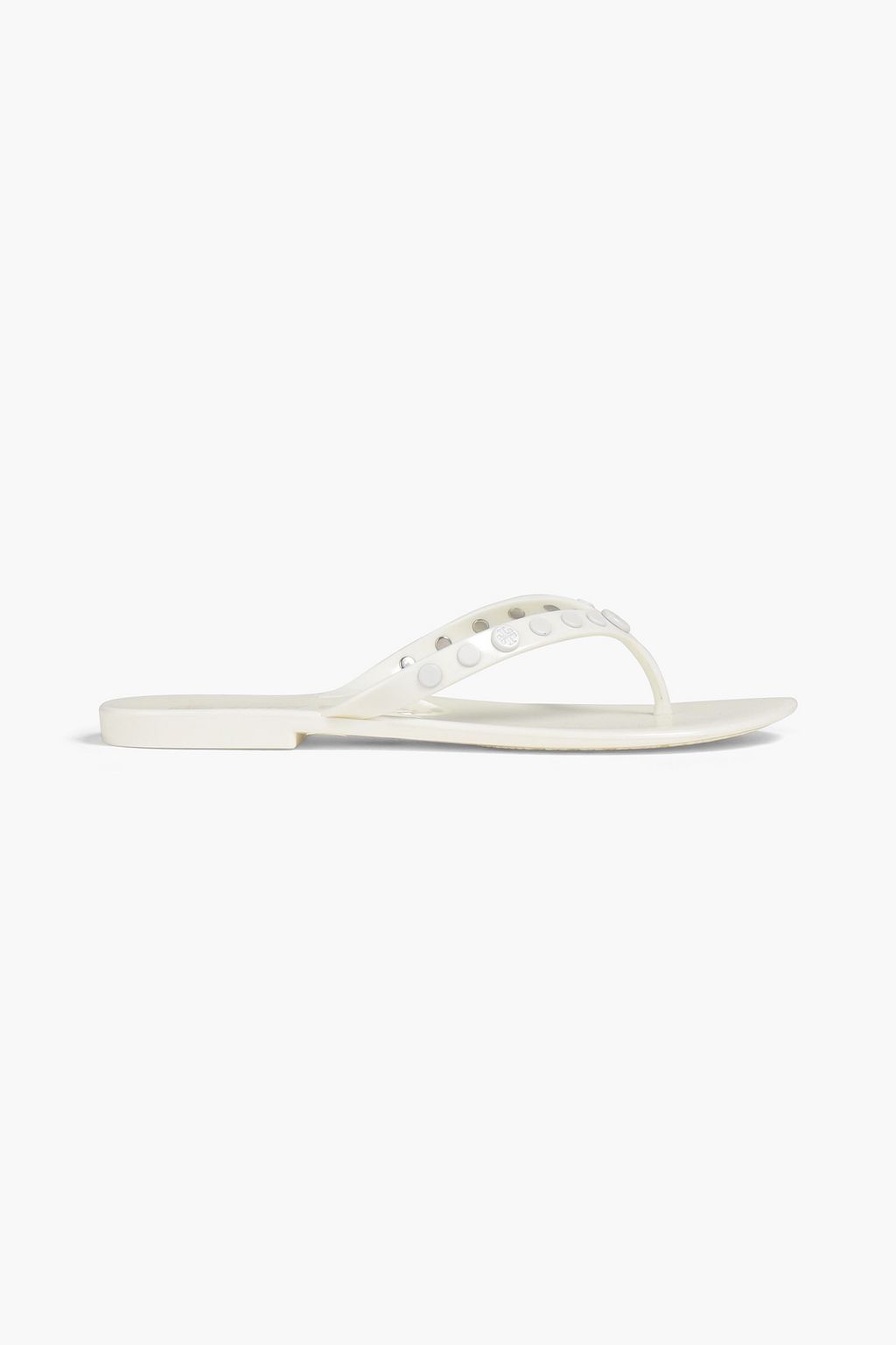 TORY BURCH Studded PVC flip flops | Sale up to 70% off | THE OUTNET