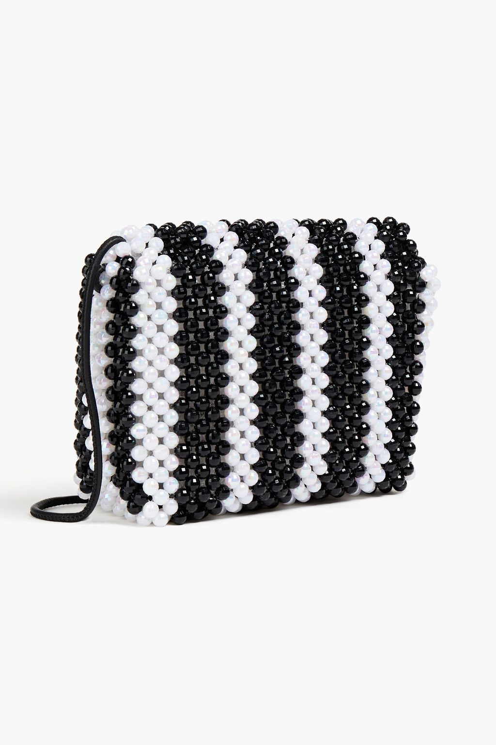 FURLA Striped beaded shoulder bag