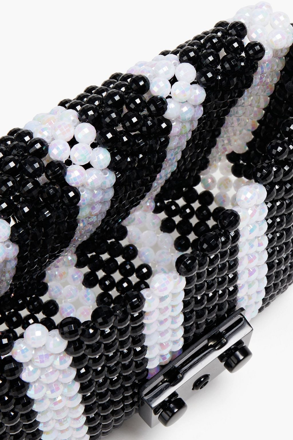 FURLA Striped beaded shoulder bag