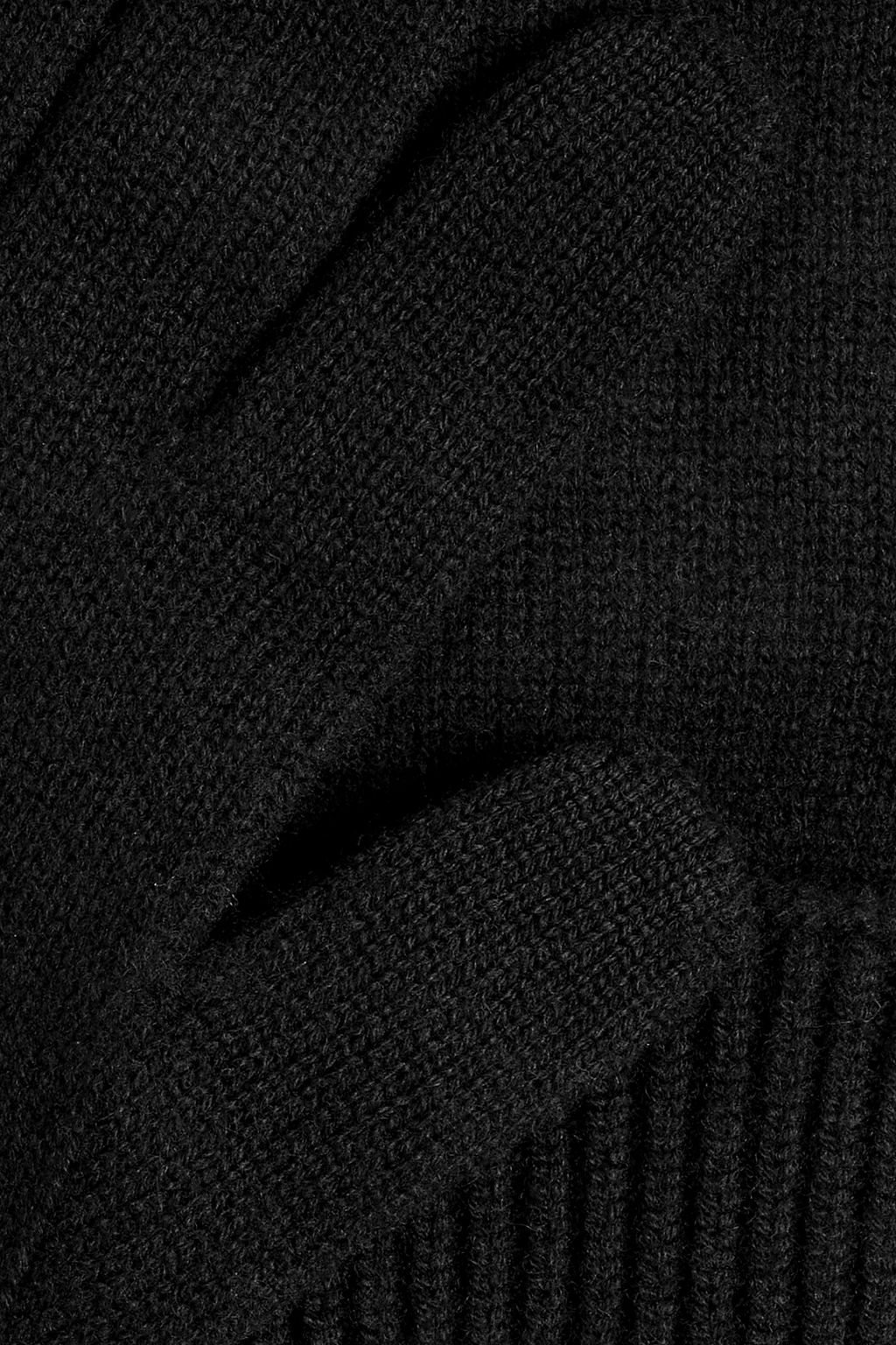 DSQUARED2 Icon appliquéd wool gloves