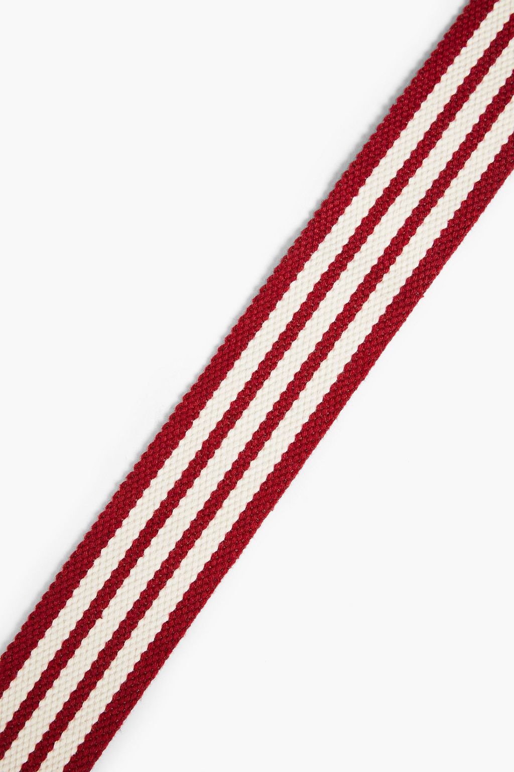 ISABEL MARANT Striped canvas belt THE