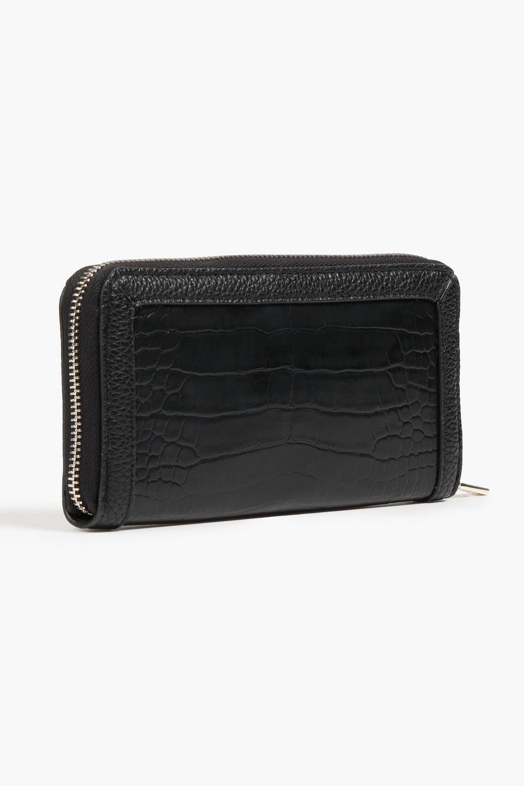 LOVE MOSCHINO Faux croc-effect leather wallet