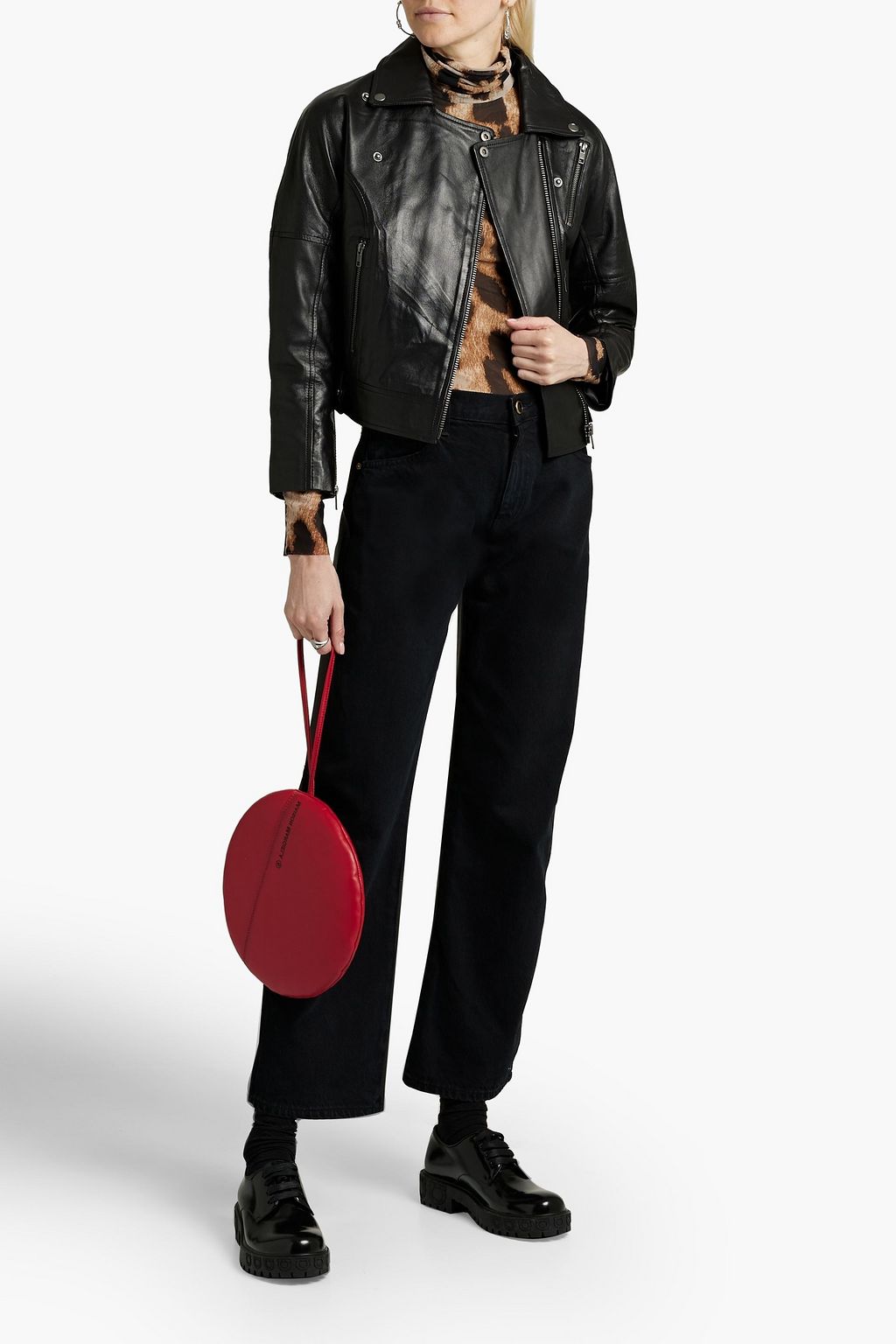 MUUBAA Charlie leather biker jacket