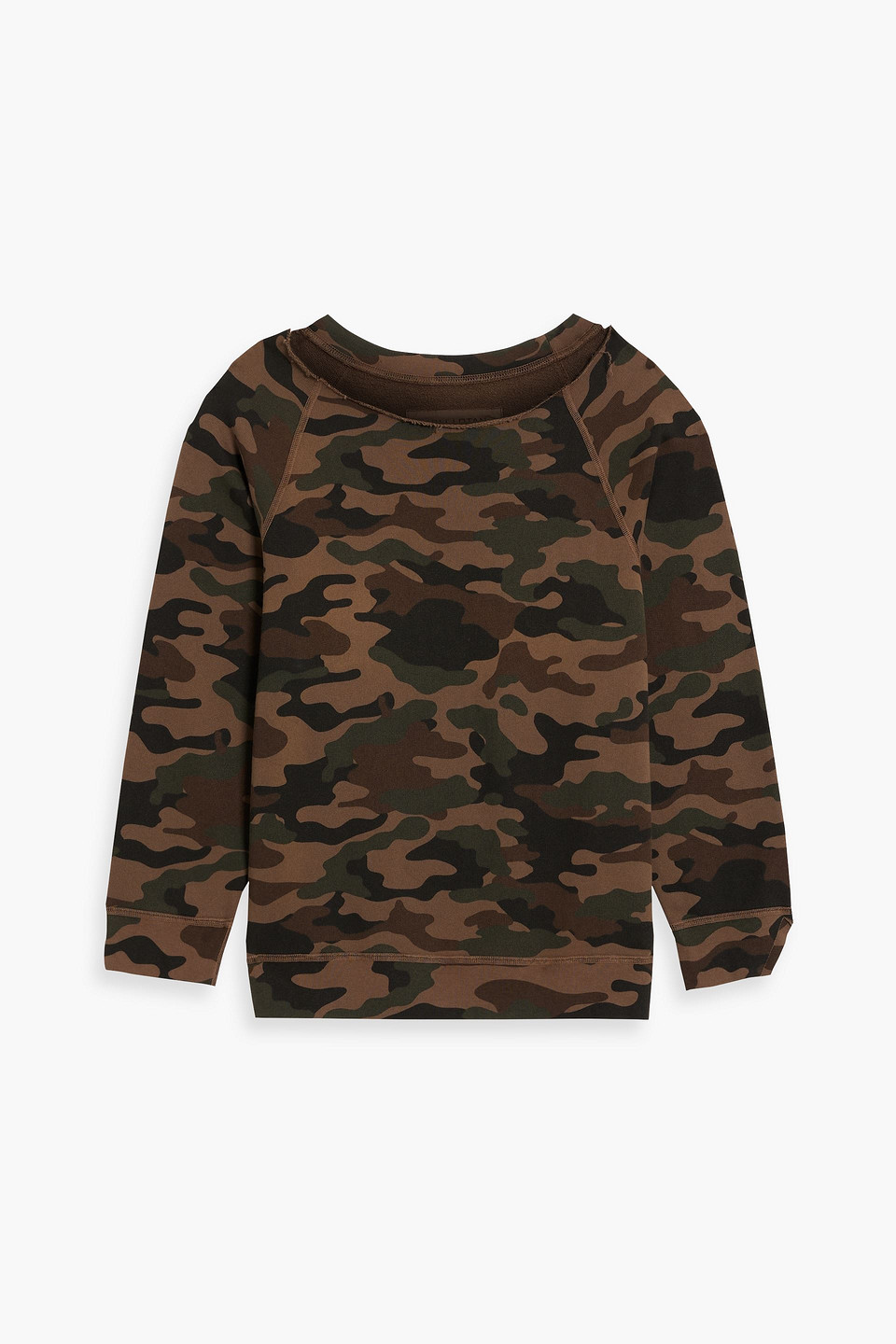Luka camouflage French cotton-terry sweatshirt