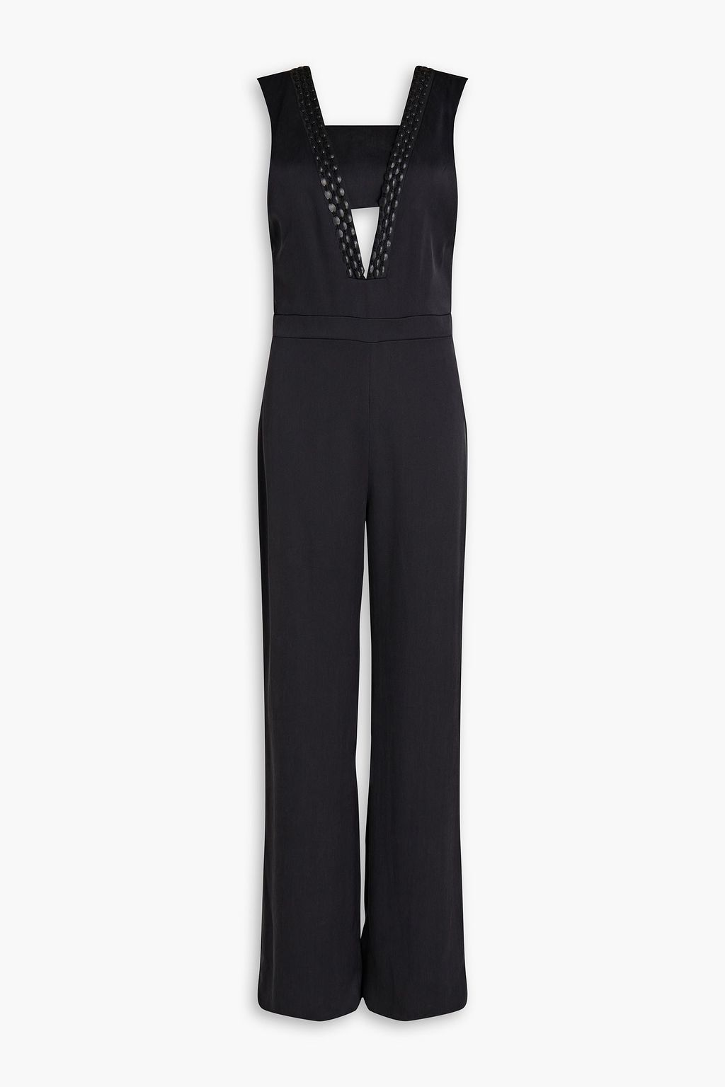 SEMSEM Farah bead-embellished silk-twill jumpsuit | THE OUTNET