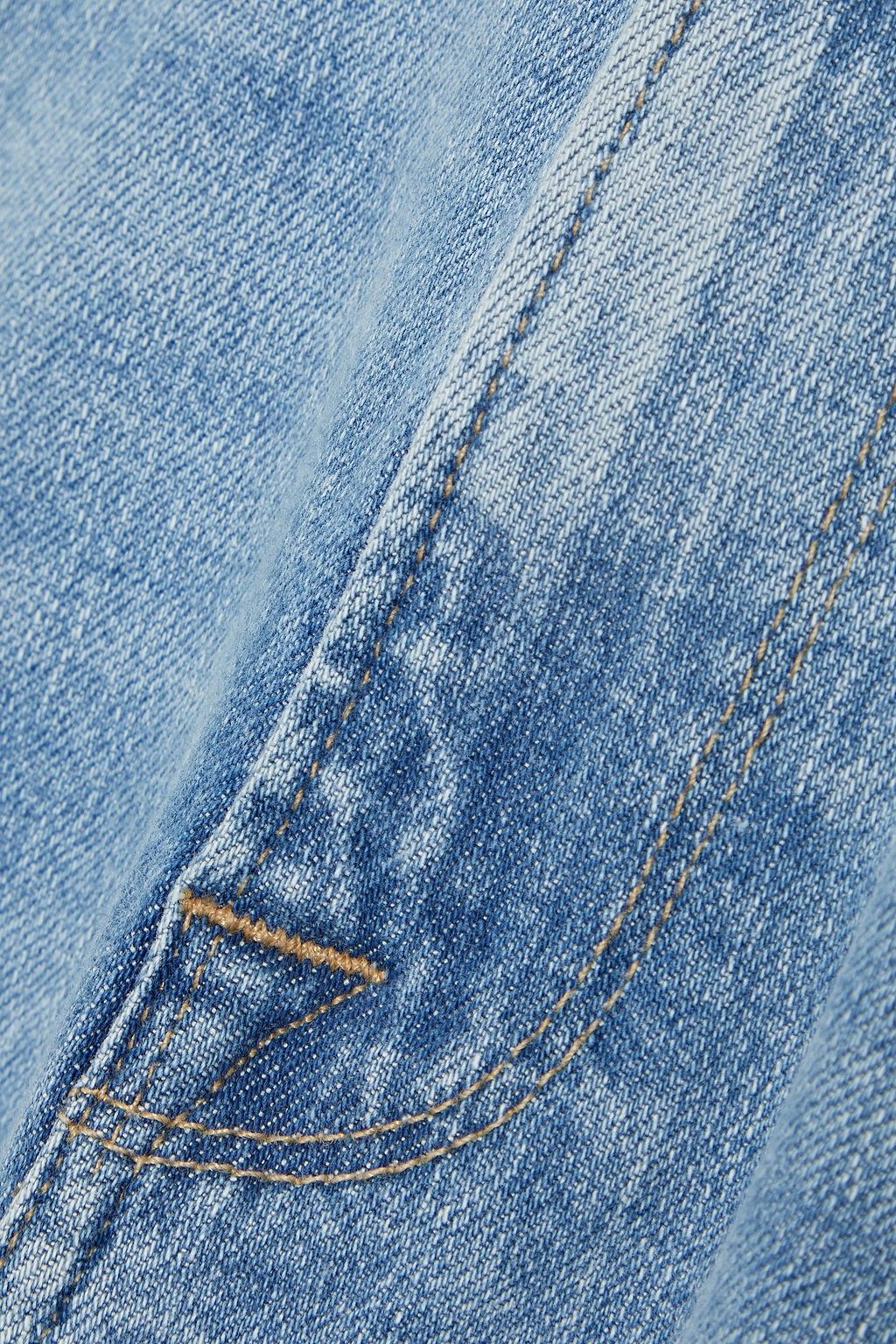 FRAME L'Homme skinny-fit faded denim jeans