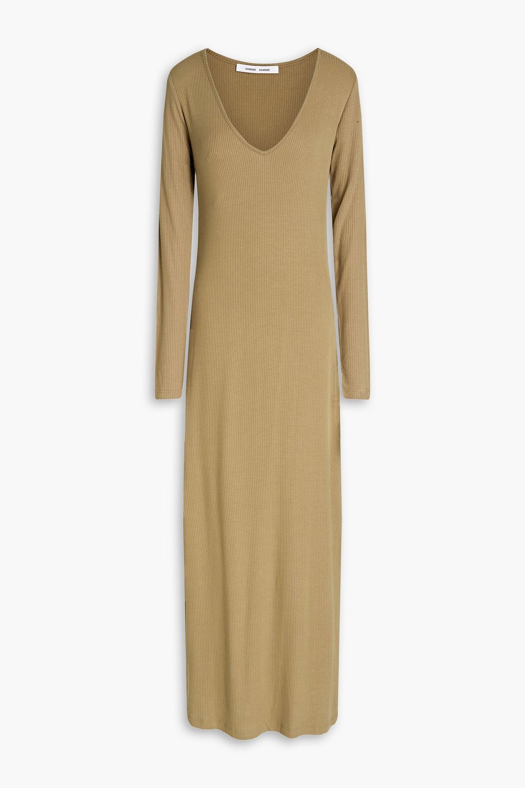 Patty ribbed ECOVERO-jersey midi dress 