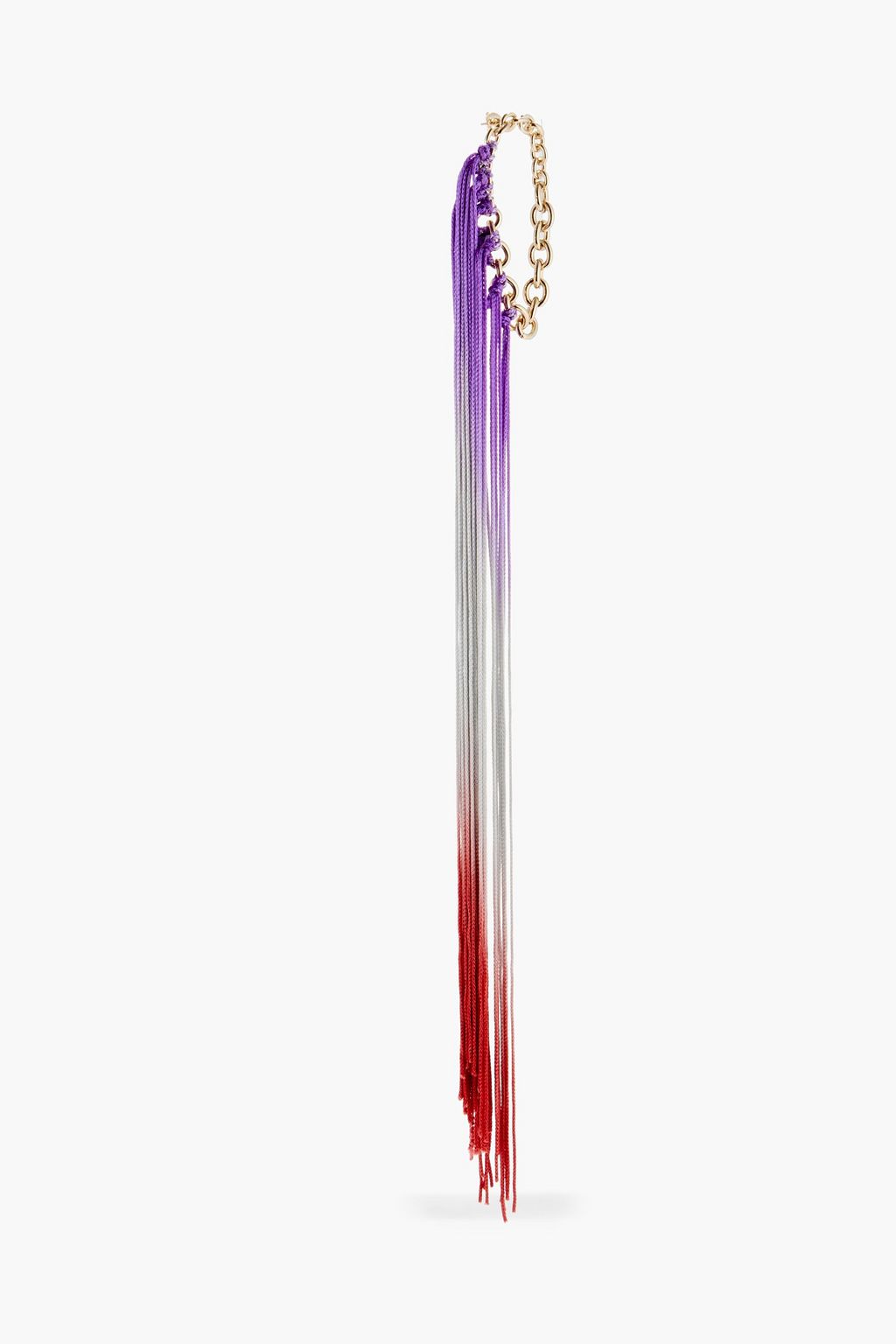 MISSONI Gold-tone fringed earrings