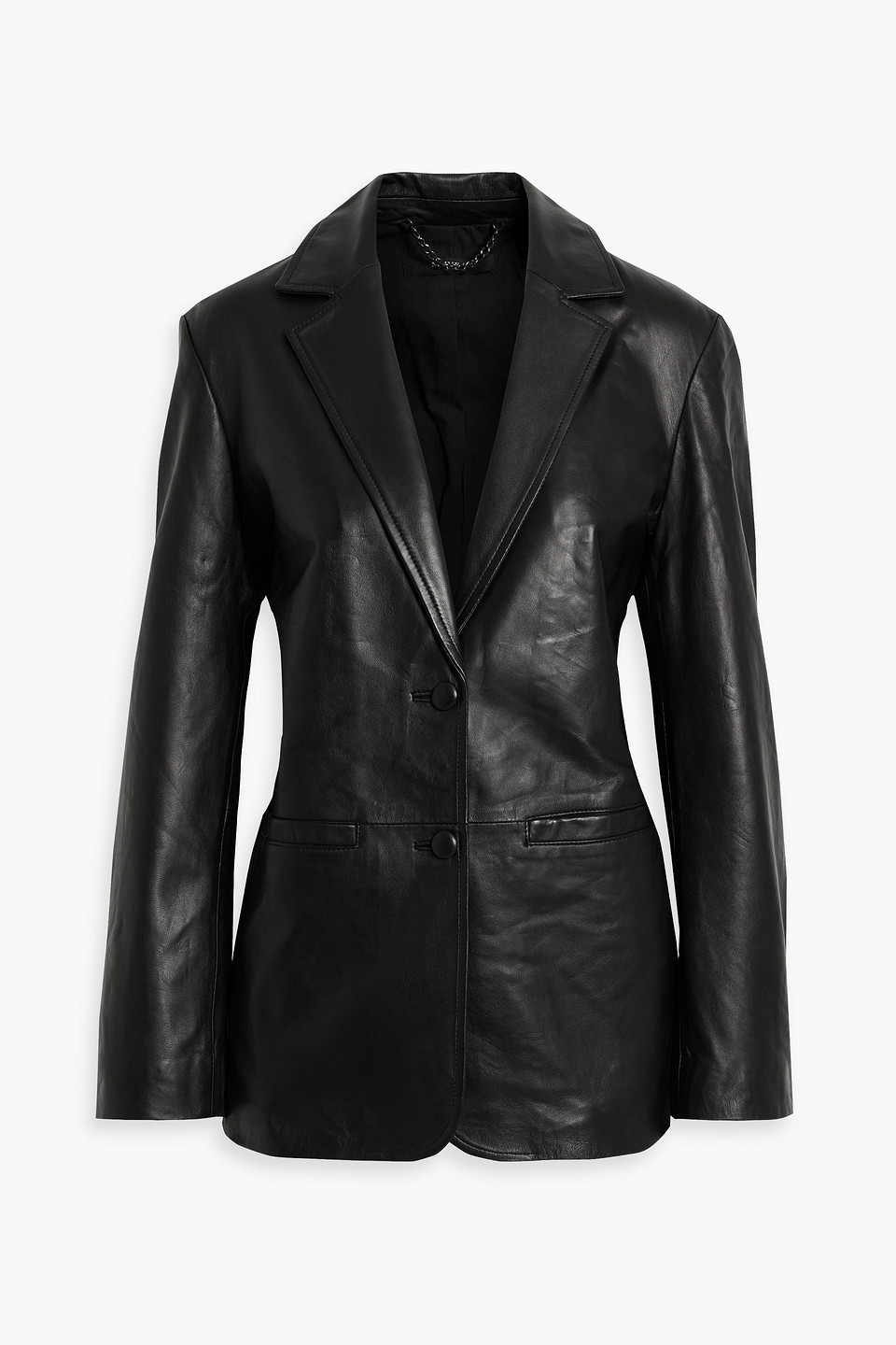 Muubaa Elsie leather blazer