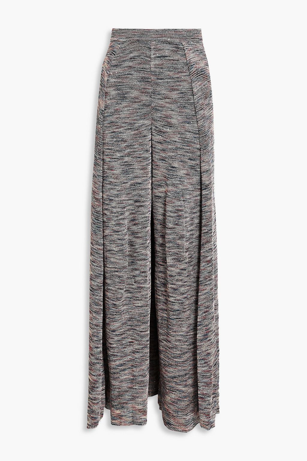 MISSONI Layered sequin-embellished crochet-knit wide-leg pants | THE OUTNET