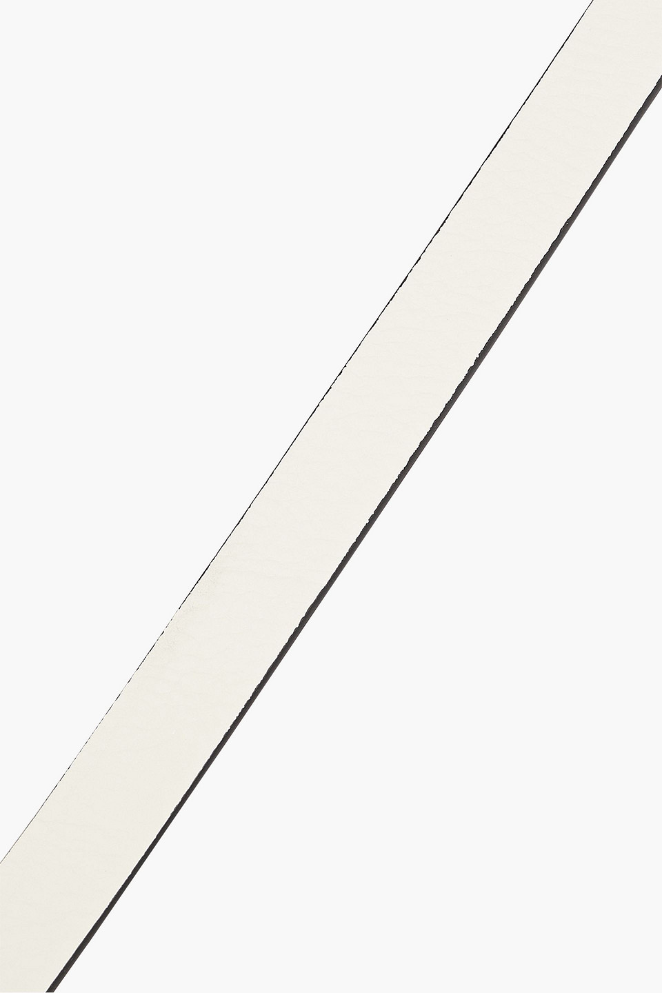 Rag & Bone Ventura Textured-leather Belt In White