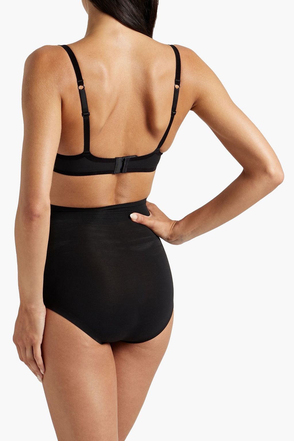 WOLFORD Stretch-cotton jersey high-rise briefs