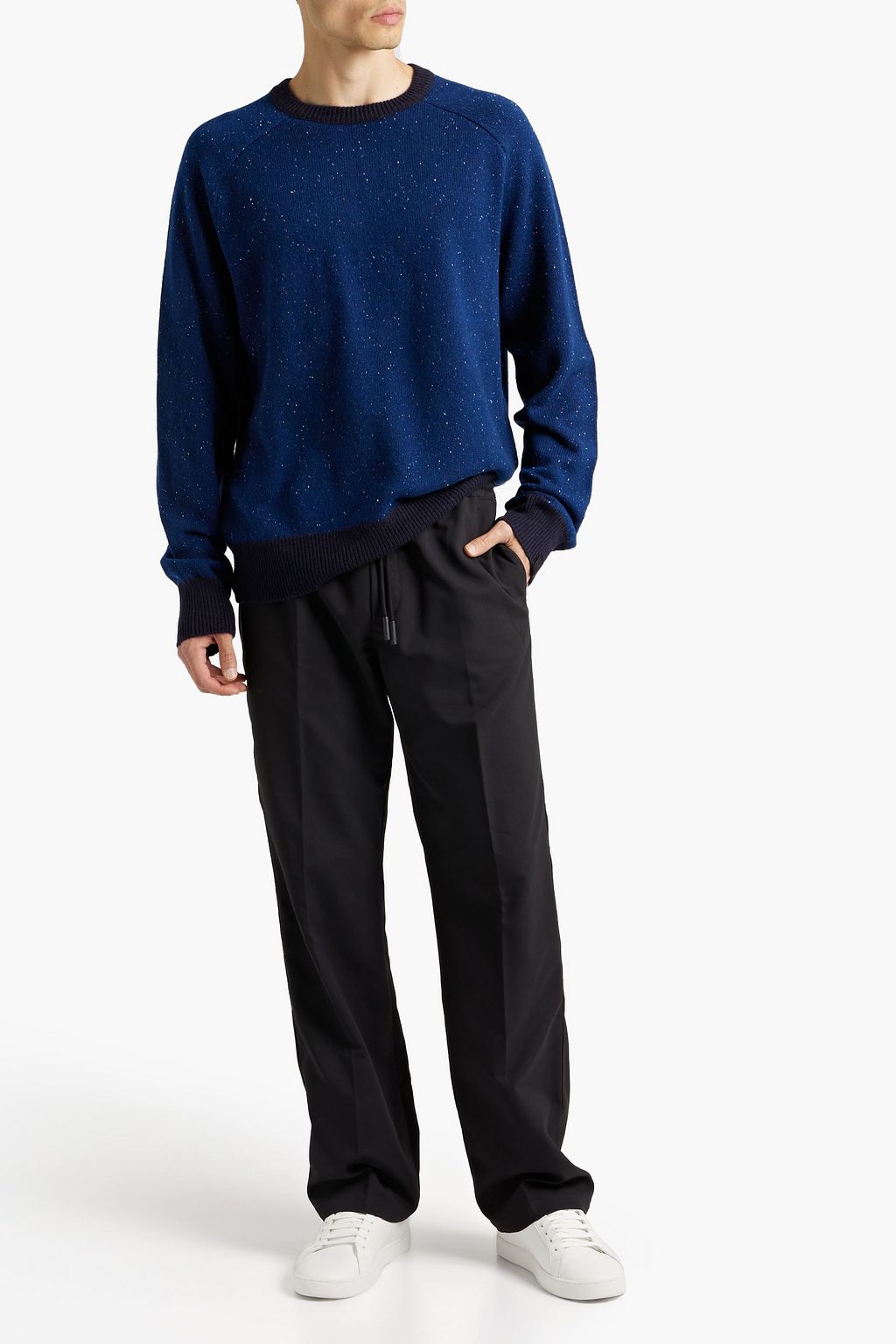 RAG & BONE Harlow Donegal cashmere sweater