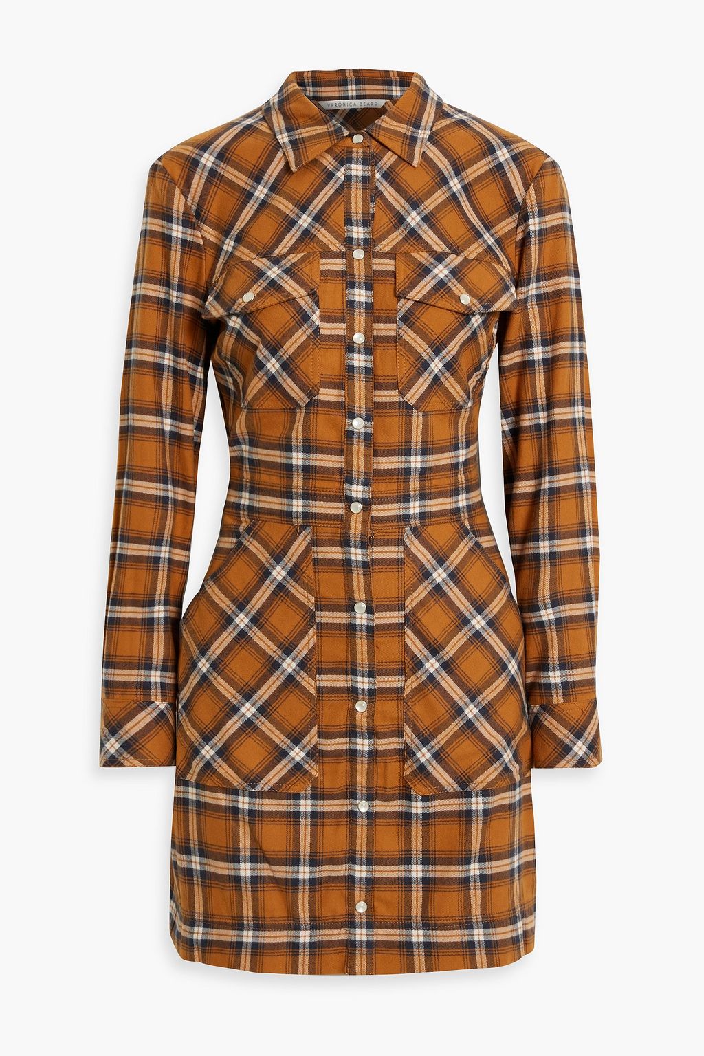 Flannel clearance mini dress