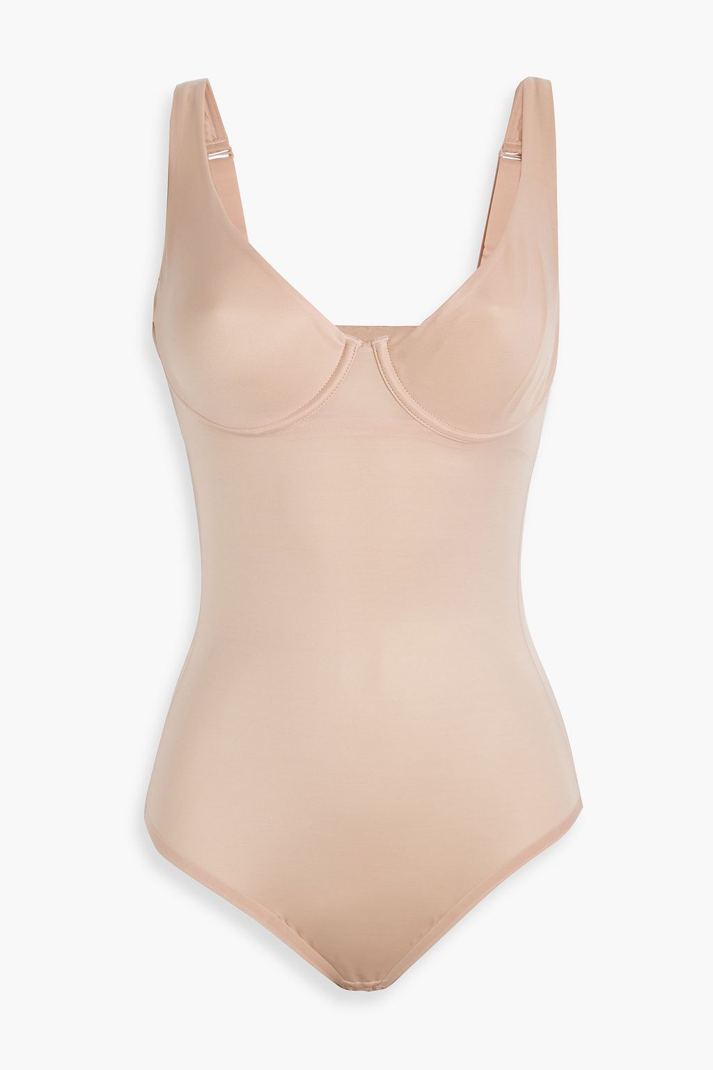 WOLFORD Sheer Touch stretch jersey underwired bodysuit THE OUTNET