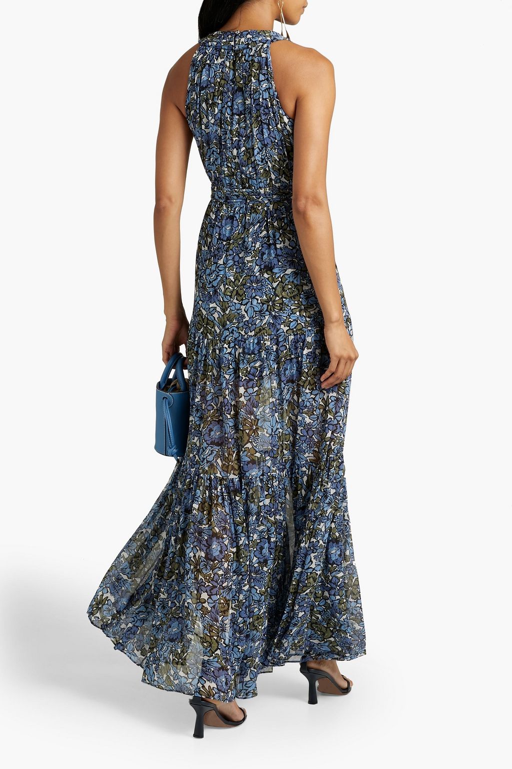 VERONICA BEARD Florencia floralprint silkcrepon maxi dress THE