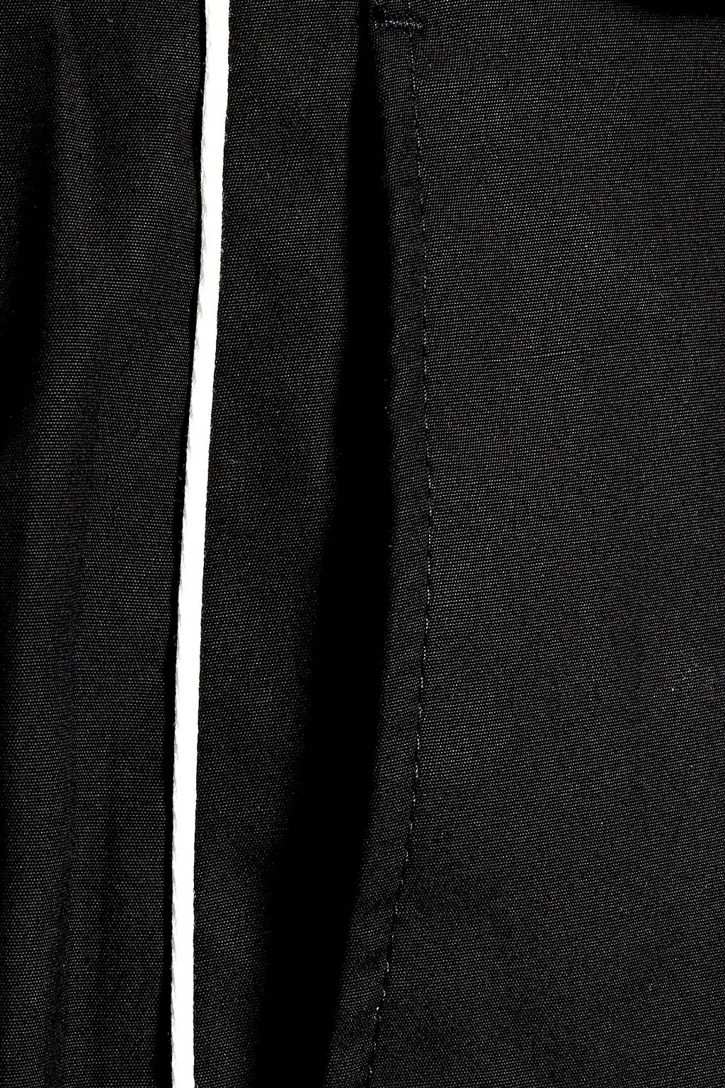 OFFICINE GÉNÉRALE Lucio belted cotton-poplin pants