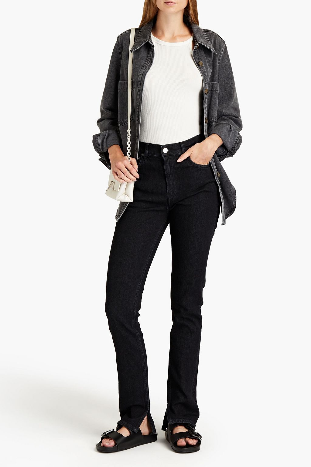 HELMUT LANG High-rise skinny jeans