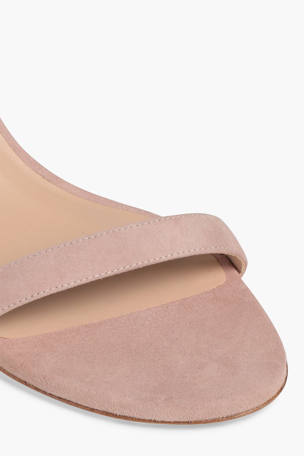 STUART WEITZMAN Nunaked suede sandals