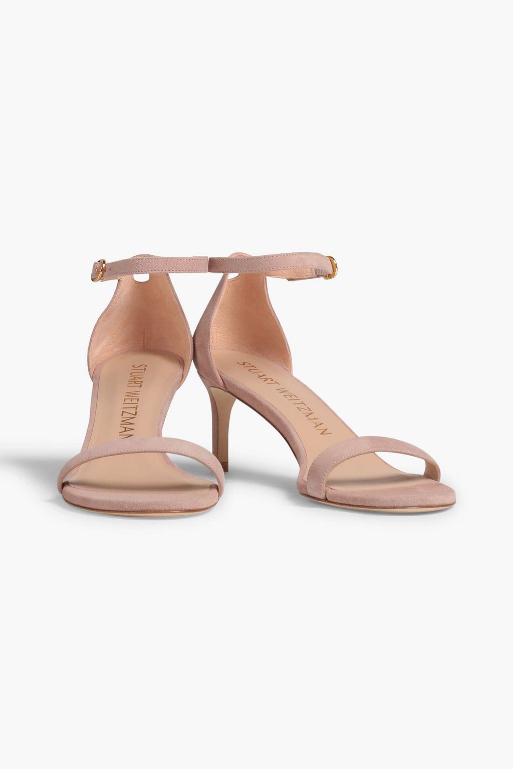 STUART WEITZMAN Nunaked suede sandals