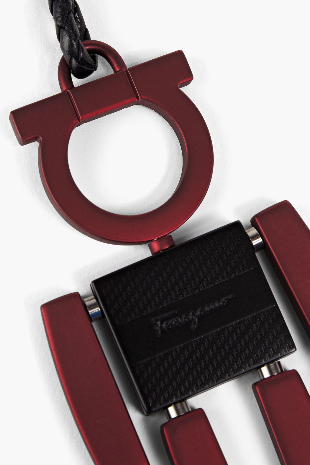FERRAGAMO Metal keychain