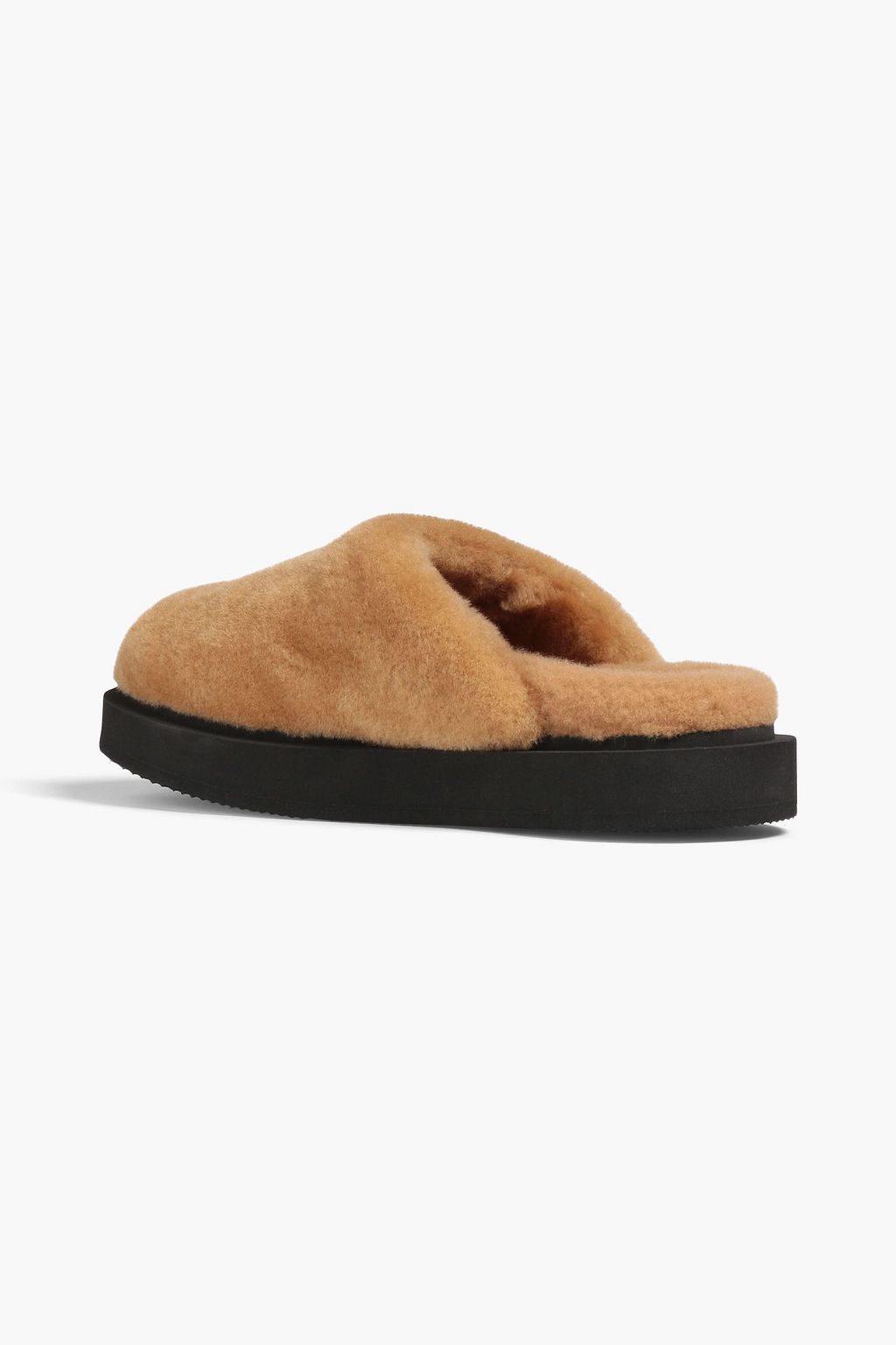 GIUSEPPE ZANOTTI 시어링 슬리퍼