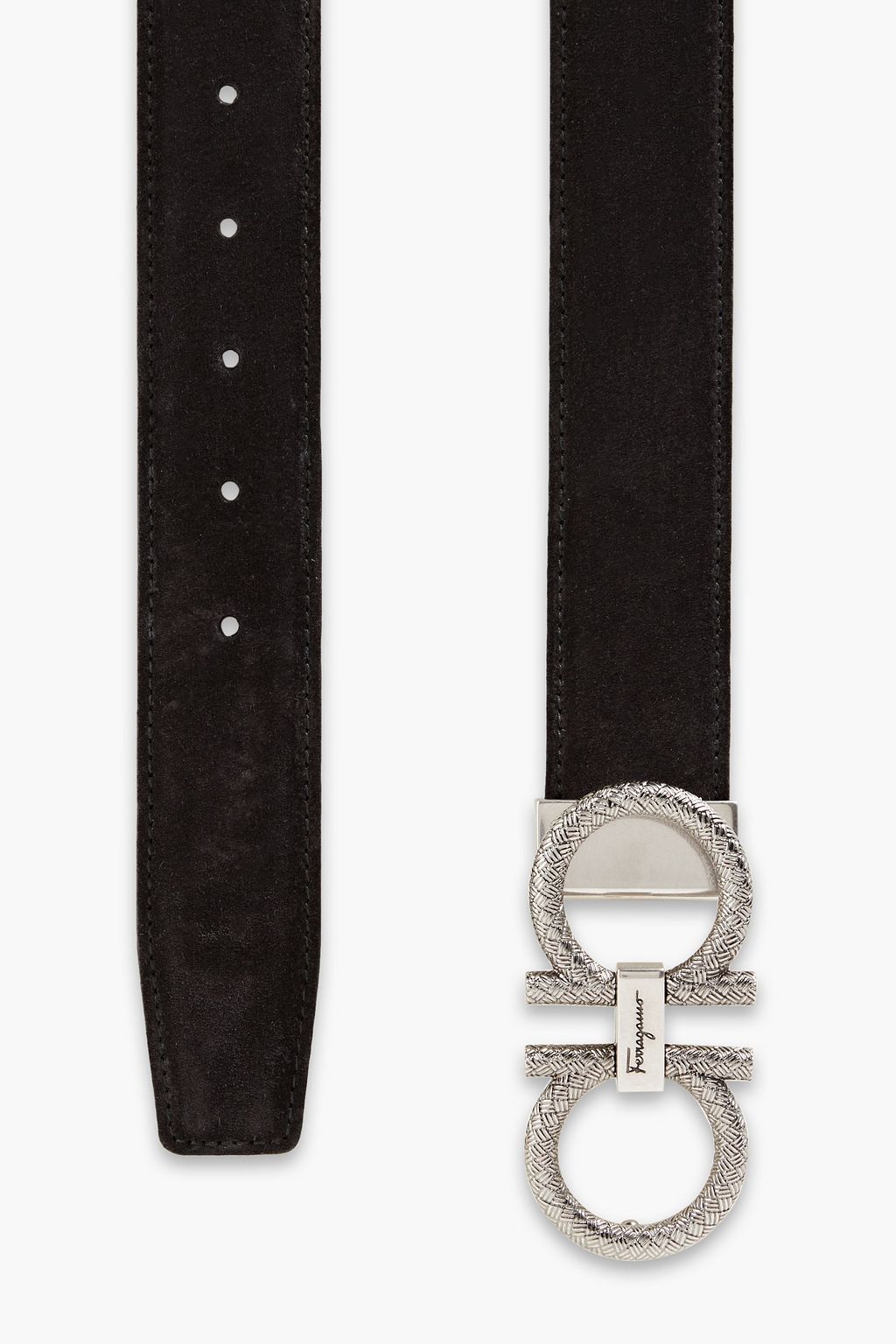 FERRAGAMO Suede belt