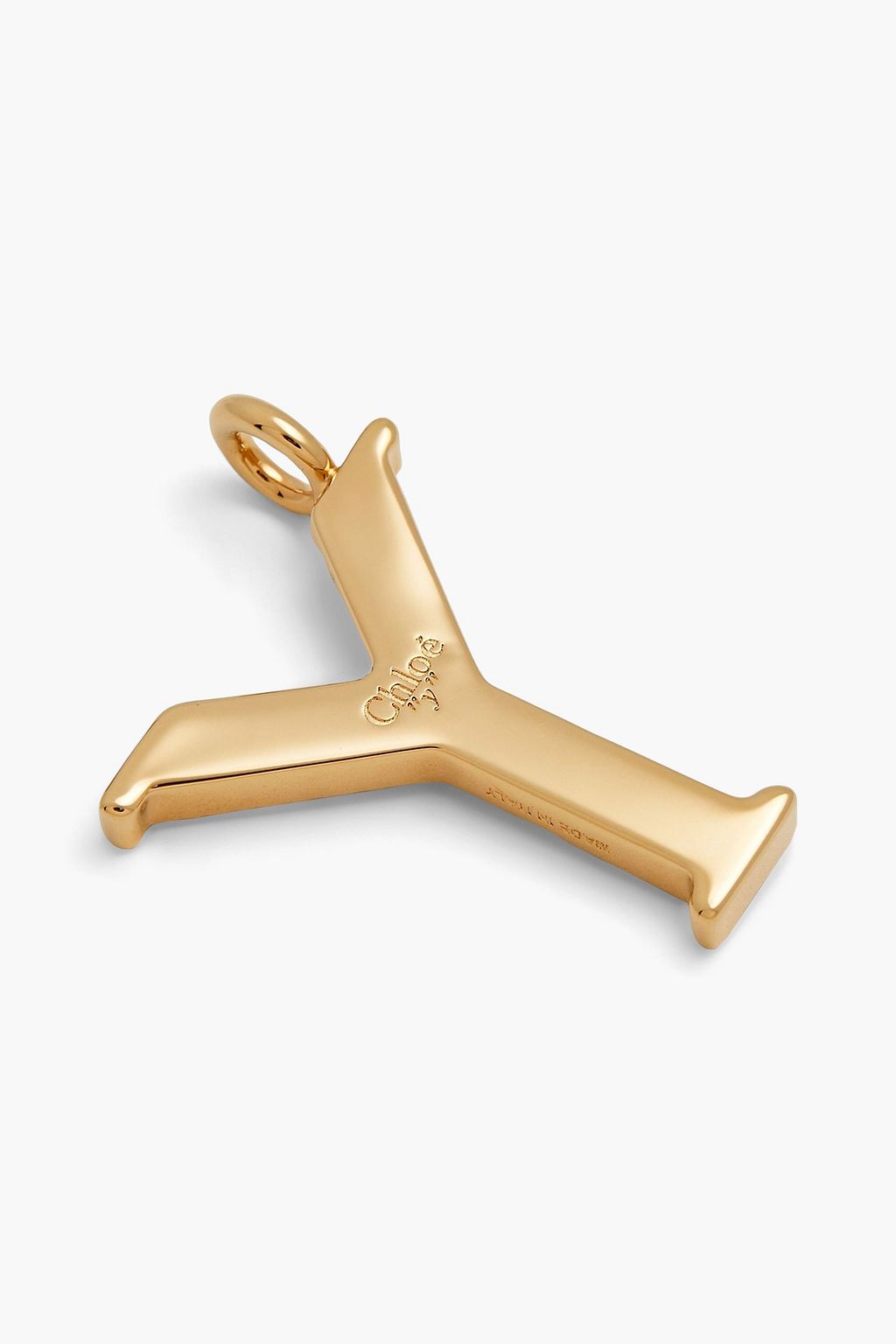 CHLOÉ Gold-tone pendant