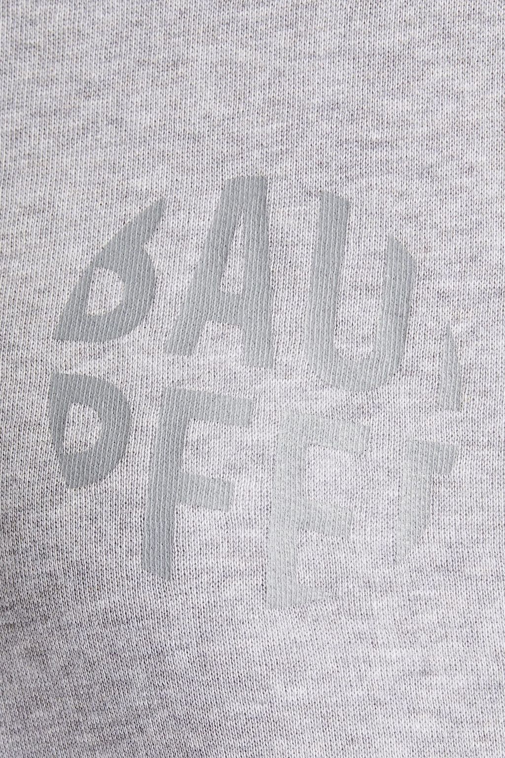 BAUM UND PFERDGARTEN Jeantelle printed cotton-fleece track pants